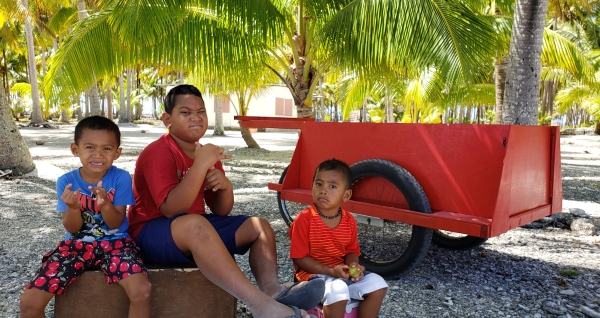 Marche pour ta santé à l’école Vaihau de Tematangi