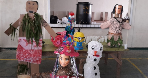 Mardi gras à Tahuri à Tapuni