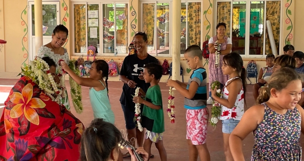 Visite de l'IEN à Tikehau