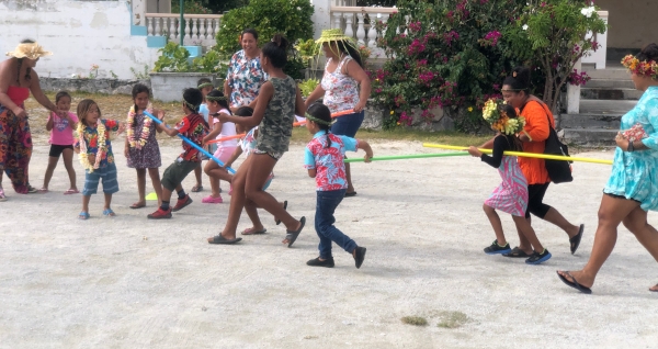 Matinée sportive pour les élèves d’Anaa