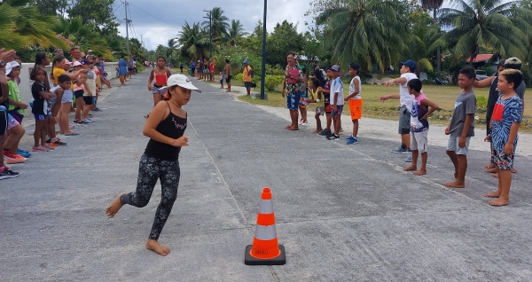 Cross et Marche Pour Ta Santé à Tikehau