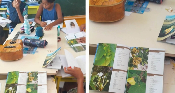 La biodiversité comme thème de projet à Raraka
