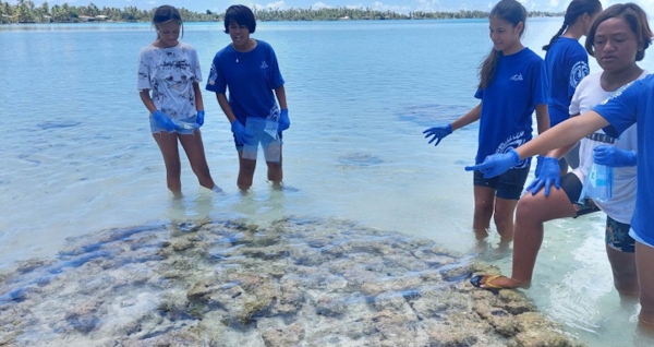 L’étude des coraux de « l’Aire Marine Éducative »