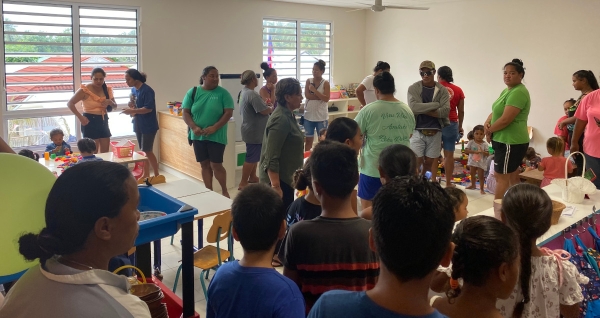 La rentrée des classes à Ta’ikura sur l’île de Kaukura