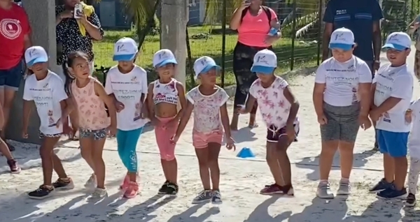 Cross scolaire à Ta’ikura sur l’île de Kaukura !