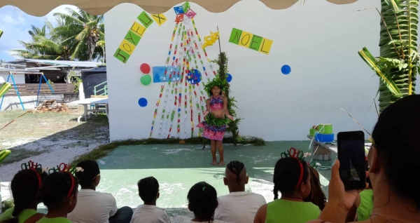 Noël à l'école de Marokau
