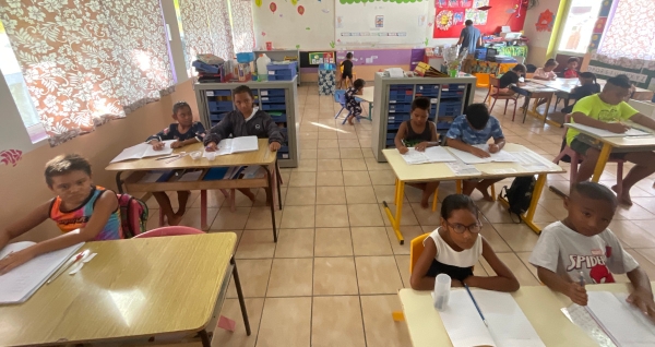 Mission d’accompagnement à l'école Tehonomea