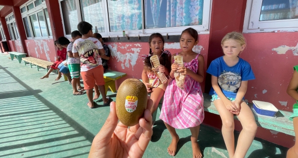 Vendredi 31 mai : un kiwi au goûter