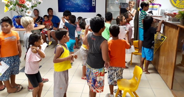 Correspondance scolaire :  Le projet de la P3 des CP de Avatoru et de Faa’a