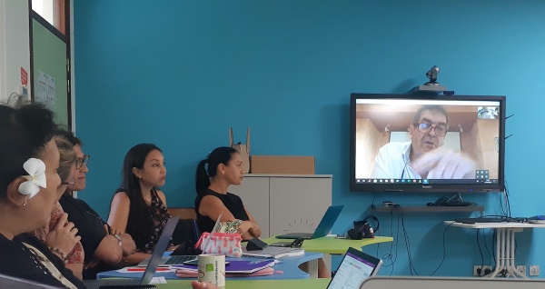« La visioconférence au service de la formation d’un groupe de formateurs ‘Polyfoc’ »
