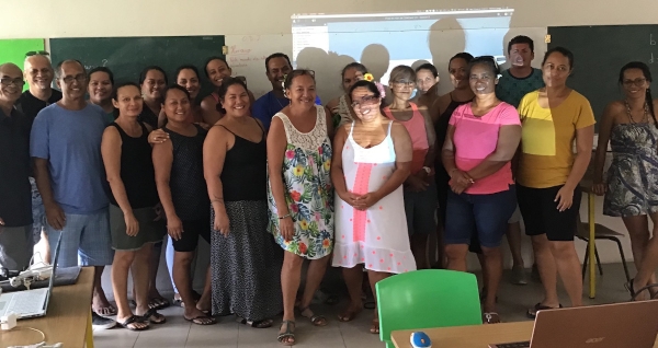 17 îles des Tuamotu-Gambier en classe virtuelle