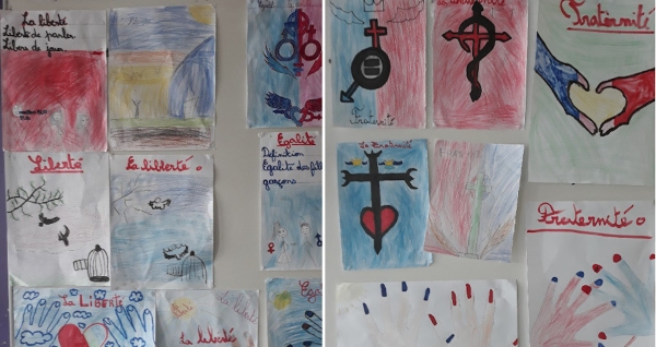 Hommage à Samuel PATY et valeurs de la république pour deux classes d'Arutua