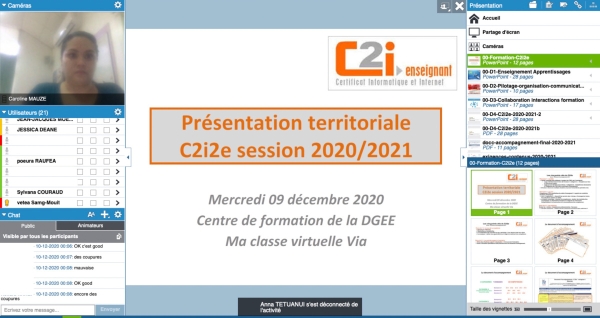 C2i2e : 1ère formation territoriale en ligne