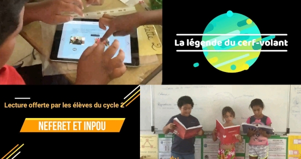 Lecture offerte et Book Creator à Rotoava