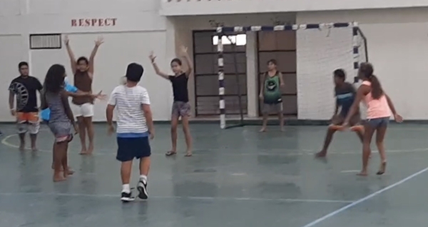 Hand ball au cycle 3 de Avatoru