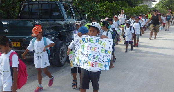 Marche pour ta santé à Avatoru