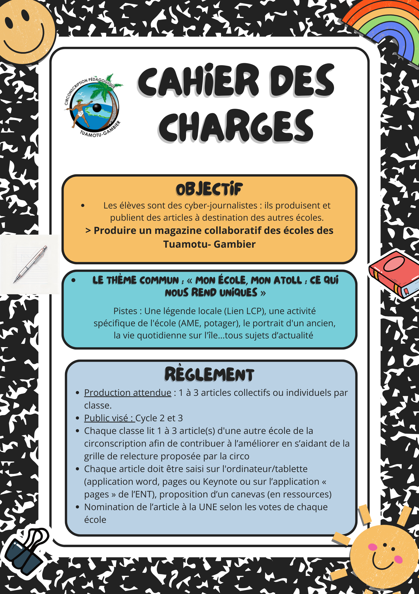 cahier des charges
